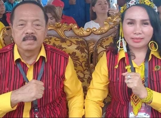 Hadiri Penutupan Gawai Tiang Sandong di Dusun Tapang Sebeluh, Yohanes Ontot Harap Terus Dikembangkan