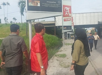 Paul Mei Anton Minta Pemko Tegas Tegakkan Peraturan Terkait Billboard dan Bangunan Ilegal