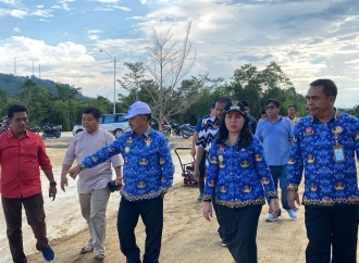 Yohanes Ontot Tinjau Persiapan MTQ ke-33 di Area Venue Ekspos, Kecamatan Sekayam
