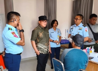 Sujiwo Apresiasi TNI AU Gelar Pengobatan Massal di Hari Bhakti ke-78