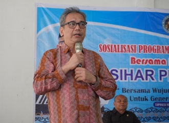 Sihar Sitorus Gelar Sosialisasi Program Bangga Kencana di Kecamatan Bilah Hulu