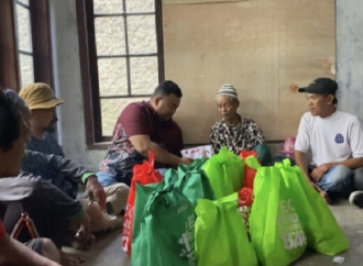 Yudha Puja Harap Pemkab Garut Bangun Kembali Rumah Abah Apri Korban Kebakaran di Cilawu