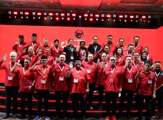 Megawati Umumkan dan Ambil Sumpah Jajaran DPP PDI Perjuangan 2025–2030