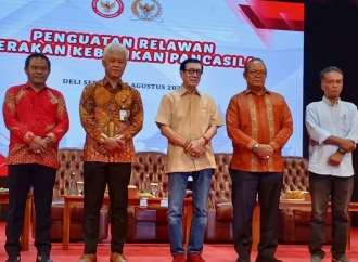 Yasonna Gandeng BPIP Gelar Penguatan Relawan Gerakan Kebajikan Pancasila di Deli Serdang