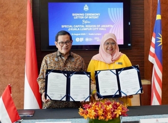 Pramono Tandatangani 'Letter of Intent' DKI Jakarta Jadi Sister City Kuala Lumpur