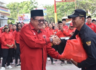 PDI Perjuangan Kalbar Rayakan HUT ke-80 RI Bareng Purnawirawan TNI hingga Paguyuban Lintas Etnis