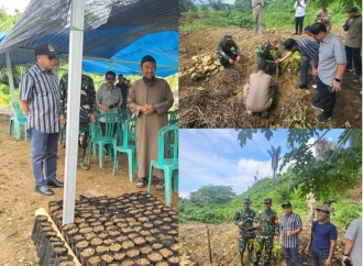 Agus Ambo Djiwa Serahkan Bantuan 30 Ribu Bibit Tanaman Kepada Rakyat Pasangkayu