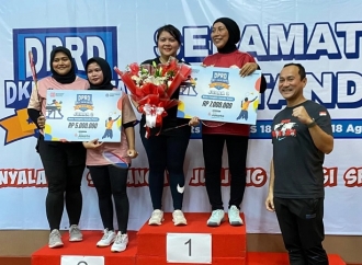 DPRD DKI Jakarta Cup, Ima Mahdiah dan Ida Mahmudah Juara I Ganda Putri 