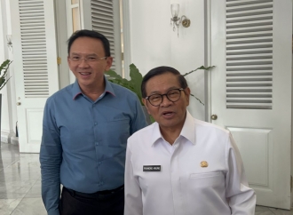 Pramono Bertemu Ahok Bahas Isu Strategis di Ibu Kota