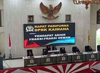 Fraksi PDI Perjuangan Dukung Penguatan Lembaga Adat Kaimana