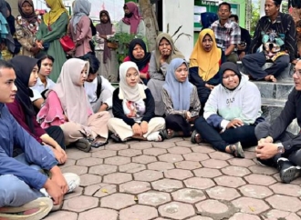 Deni Wicaksono Sidak ke SMA 1 Kampak Trenggalek, Pascademo Siswa 