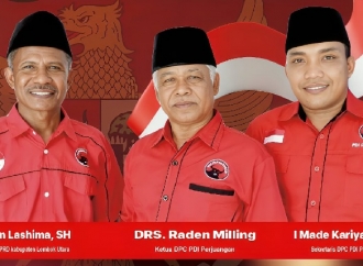Banteng Lombok Utara Solid Dukung Rachmat Hidayat Pimpin Kembali PDI Perjuangan NTB