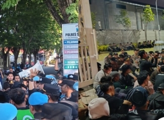 Ketua DPRD Sumenep Temui Massa Aksi Mahasiswa, Terima Aspirasi dan Siap Teruskan ke DPR RI