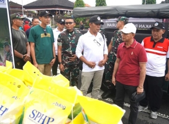Bupati Satria Apresiasi Pelaksanaan Kegiatan Gerakan Pangan Murah