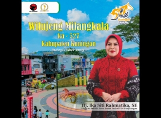 HUT ke-527 Kuningan, Ika Siti Ajak Masyarakat Perkuat Gotong Royong Bangun Daerah