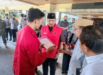 Hadapi Mahasiswa GMNI, Kusumo Adi Nugroho: PDI Perjuangan Berpihak pada Keadilan Sosial. 