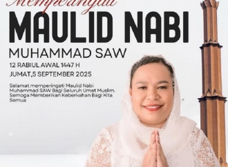 Maulid Nabi, Ruth Naomi: Semoga Memberikan Keberkahan Bagi Kita Semua