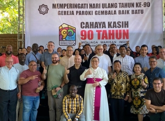 Andreas Eddy Susetyo Ajak Umat Paroki Gembala Baik Batu Terus Wariskan Iman dan Kebersamaan