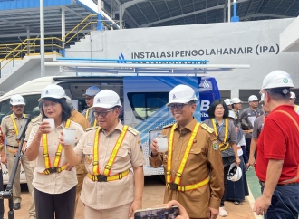 Pramono Harap IPA Pesanggrahan Mampu Pasok Air Bersih Untuk 10 Kelurahan