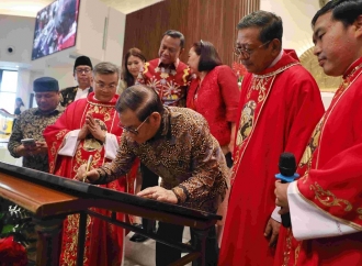 Pramono Anung Resmikan Gereja Katolik Paroki Lubang Buaya