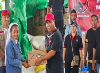 PDI Perjuangan Tunjukkan Kepedulian, Dukung Pemulihan Korban Banjir Bandang di Nagekeo