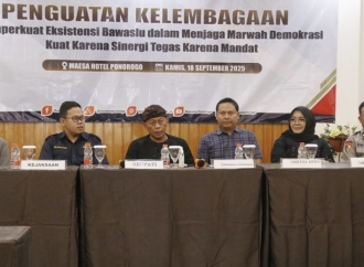 Bupati Ponorogo Sugiri Sancoko Tegaskan Pentingnya Pemilu Bersih, Dorong Sinergi Bawaslu dan Masyarakat