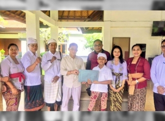 Bupati Klungkung Lepas Komang Randy ke Final OSN Nasional