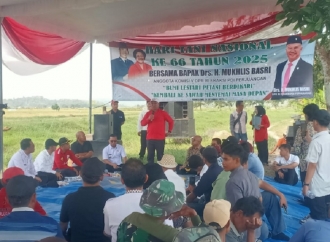 Hari Tani Nasional, Muklis Basri Gelar Acara Ngobrol Bareng Petani di Kecamatan Ambarawa 