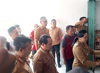 Karolin Luncurkan Gerai Sembako dan Brilink Koperasi Merah Putih Desa Hilir Tengah
