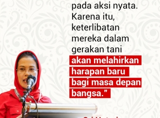 "Generasi baru lebih percaya pada aksi nyata..."