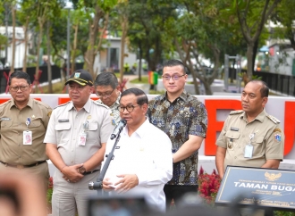 Kenneth Harap Masyarakat Bisa Manfaatkan dengan Baik Taman Kedoya Bugar