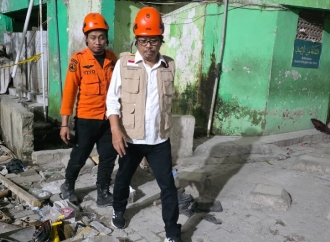 BAGUNA Kota Surabaya Turun Tangan Bantu Penanganan Ambruknya Bangunan Musala di Ponpes Al Khoziny