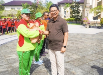Pemkab Badung dan Dunia Usaha Bersatu Dukung Penanganan Bencana, 1.179 Paket Sembako Disalurkan untuk Petugas