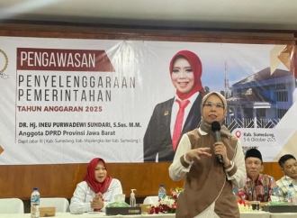 Ineu Purwadewi Tinjau Penyelenggaraan Pemerintahan di Kabupaten Sumedang