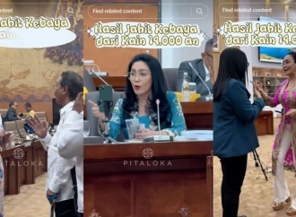 Cuma Modal Kain Rp14 Ribuan, Fakta Kebaya Rieke Diah Pitaloka Jadi Sorotan