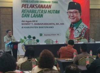 Sonny Ajak Masyarakat Banyuwangi Partisipasi Aktif Dalam Gerakan Penanaman Bibit Produktif