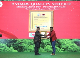 Sekretariat DPP PDI Perjuangan Rayakan 9 Tahun Penerapan Layanan Berkualitas dan Standar ISO
