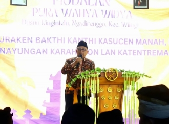 Bupati Rijanto Ajak Umat Hindu Blitar Perkuat Toleransi dan Gotong Royong
