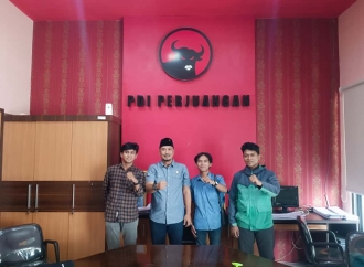 Kusumo Adi Nugroho Serap Aspirasi GMNI Kabupaten Sidoarjo