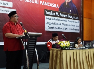 Yordan Tegaskan Pancasila Adalah Panduan Hidup