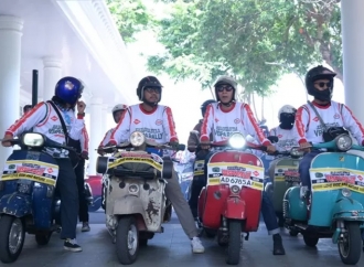 Karanganyar Vespa Rally, Bupati Rober: Bukan Sekadar Motor, tapi Persaudaraan