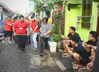 Banteng Surabaya Ajak Kader Antisipasi Bencana Hidrometeorologi dengan Kampung Pancasila
