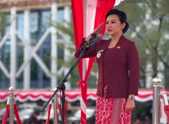 Karolin Ajak Warga Bersatu Untuk Membangun Kabupaten Landak