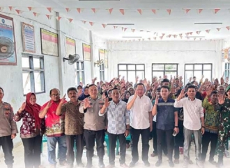Sudin Turun Langsung Edukasi Warga Soal Hukum, Narkoba, Judol, Pinjol di Serno Widodo Pesawaran
