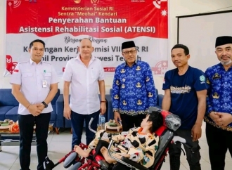 Matindas Salurkan Bantuan ATENSI: Bentuk Negara Hadir untuk Disabilitas dan Masyarakat Kurang Mampu