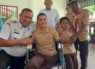 Tri Adhianto Terima Kunjungan Edukatif Siswa SLB Patriot