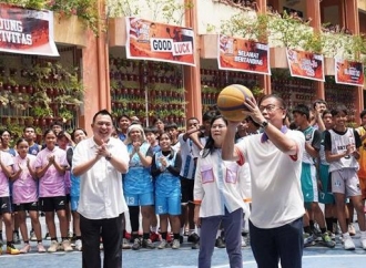 Sofyan Tan Buka Secara Resmi Kejuaraan Bola Basket 3×3