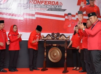Albertus Stefanus Kembali Pimpin PDI Perjuangan di Kaltara