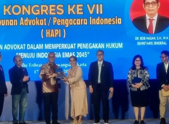 Evita Nursanty Dorong Advokat Perkuat Supremasi Hukum Lewat Kongres HAPI VII