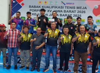 Ahmad Faisyal Dorong Pembinaan Atlet Jabar Lewat Kejurda Tenis Meja